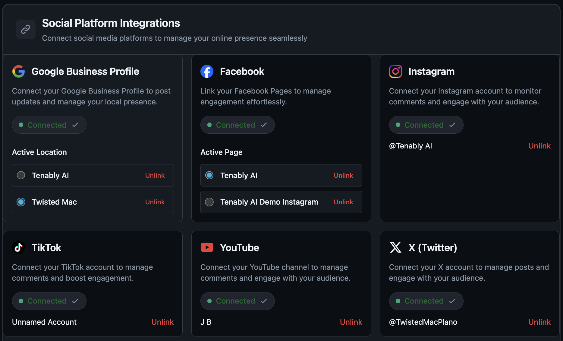 Platform Integrations