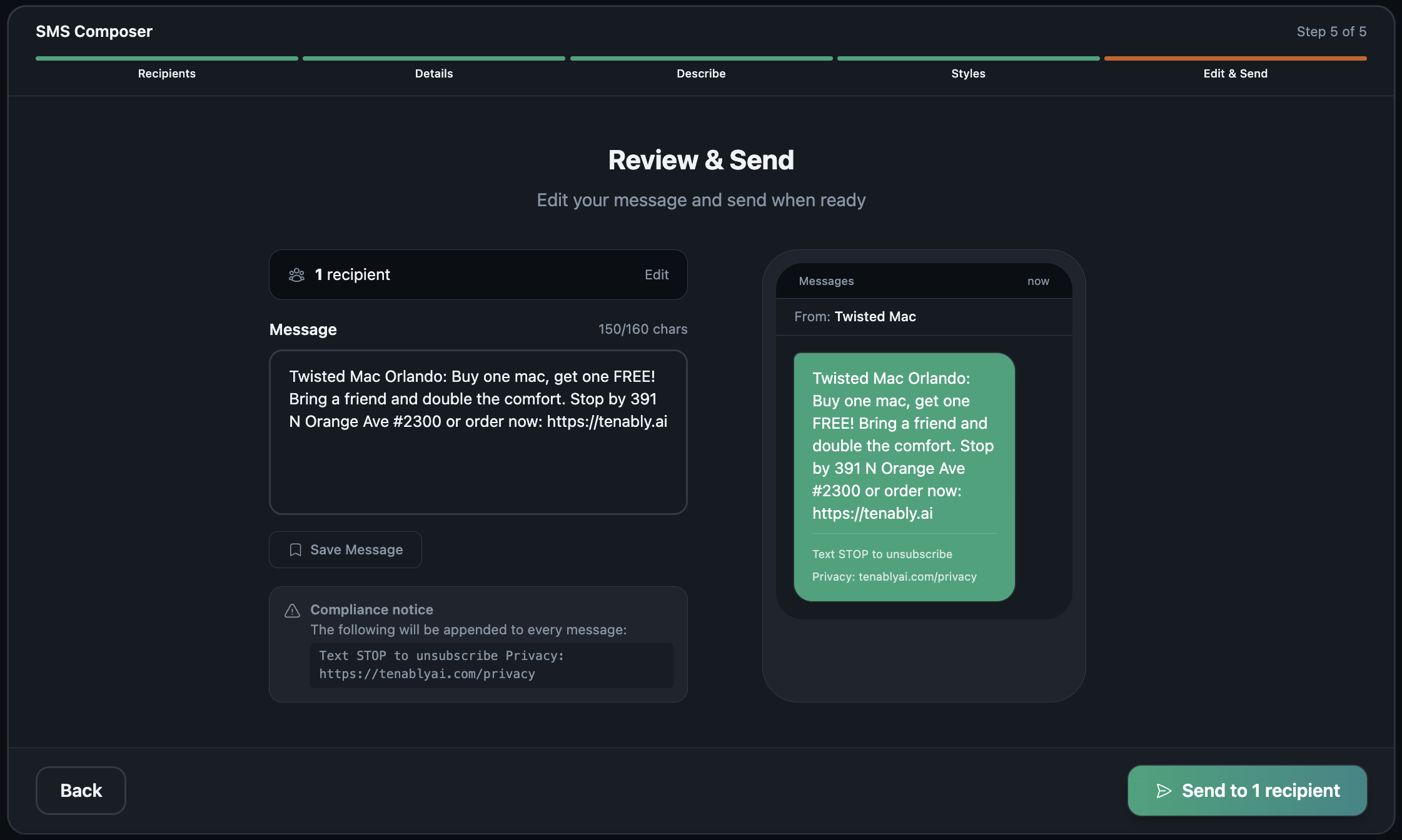 AI SMS Campaigns